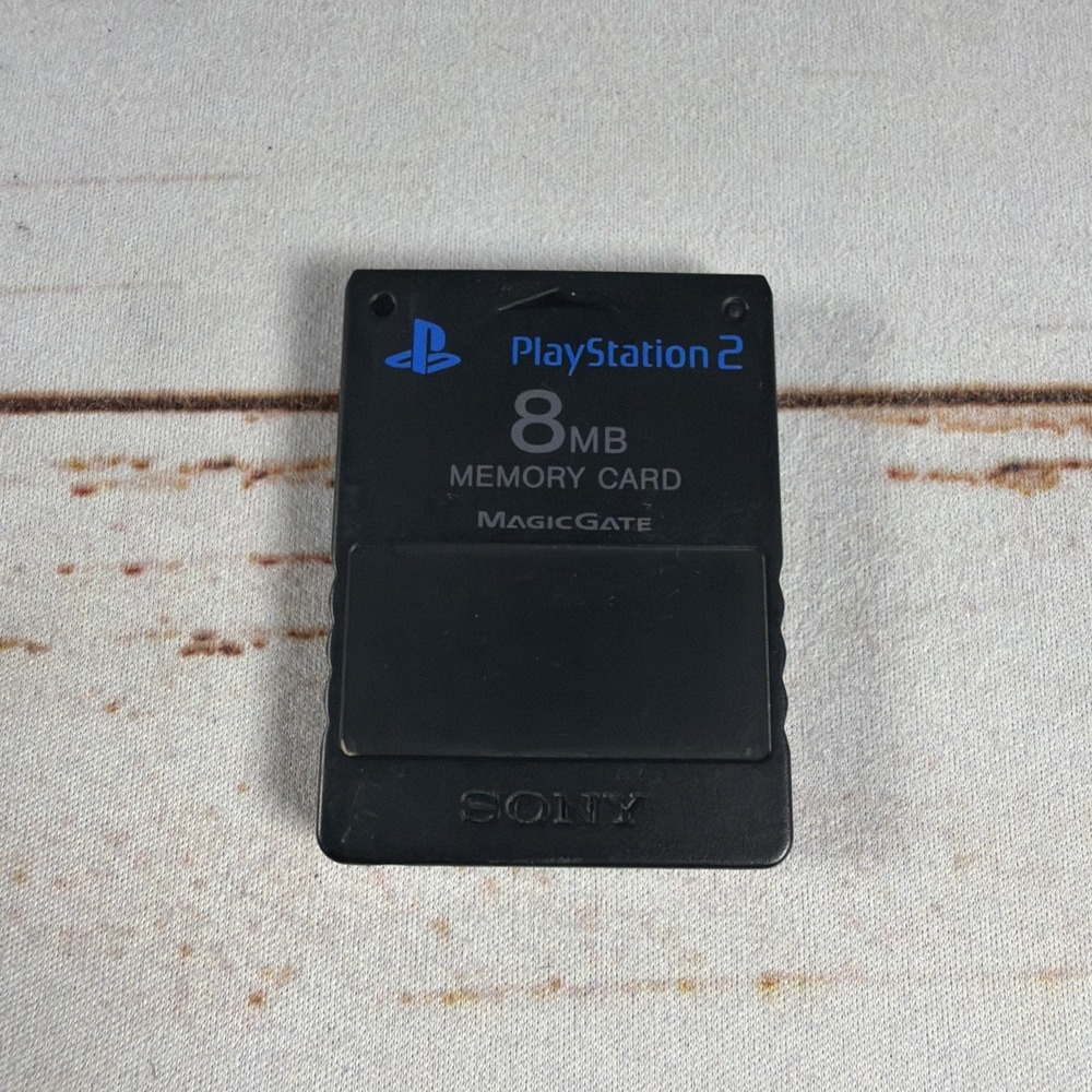 Sony Playstation 2 PS2 Official OEM MagicGate 8mb Memory Card Genuine SCPH-10020
